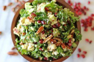Olive-me & Co meyer lemon kale salad
